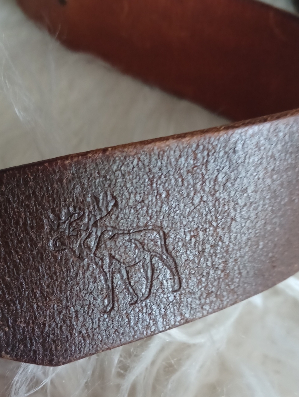 Abercrombie & Fitch Leather Belt - Picture 9 of 10